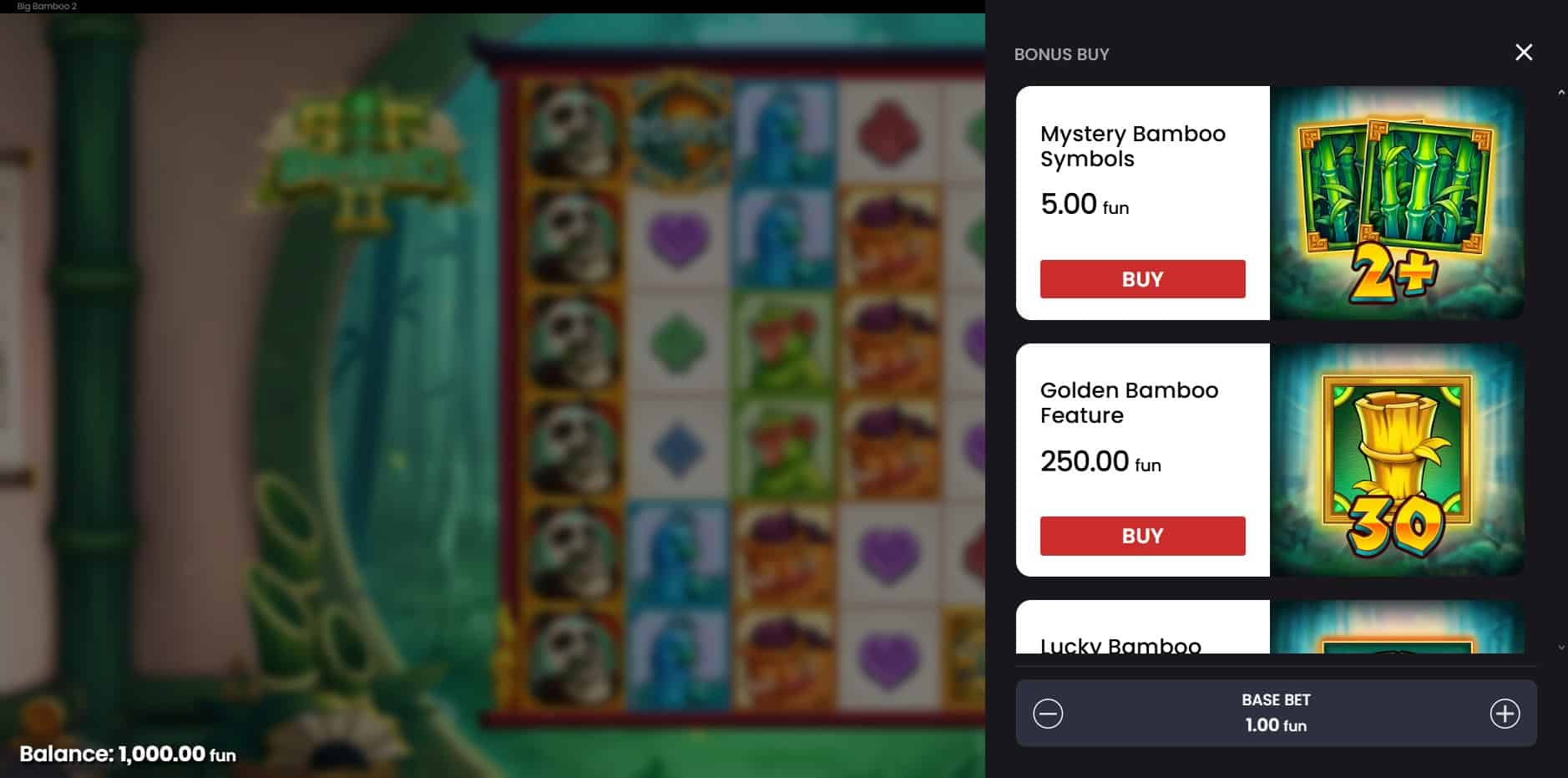 Big Bamboo 2 slot