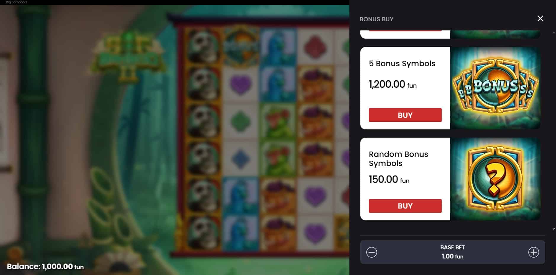 Big Bamboo 2 slot