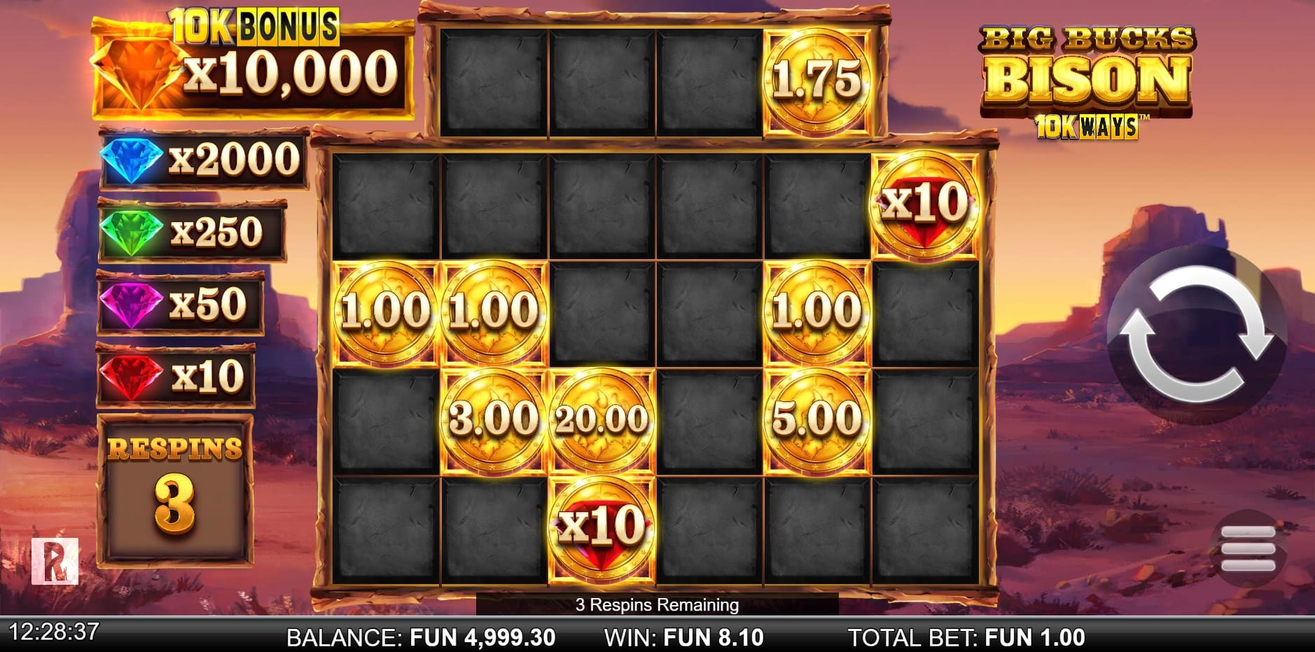 Big Bucks Bison 10k Ways slot