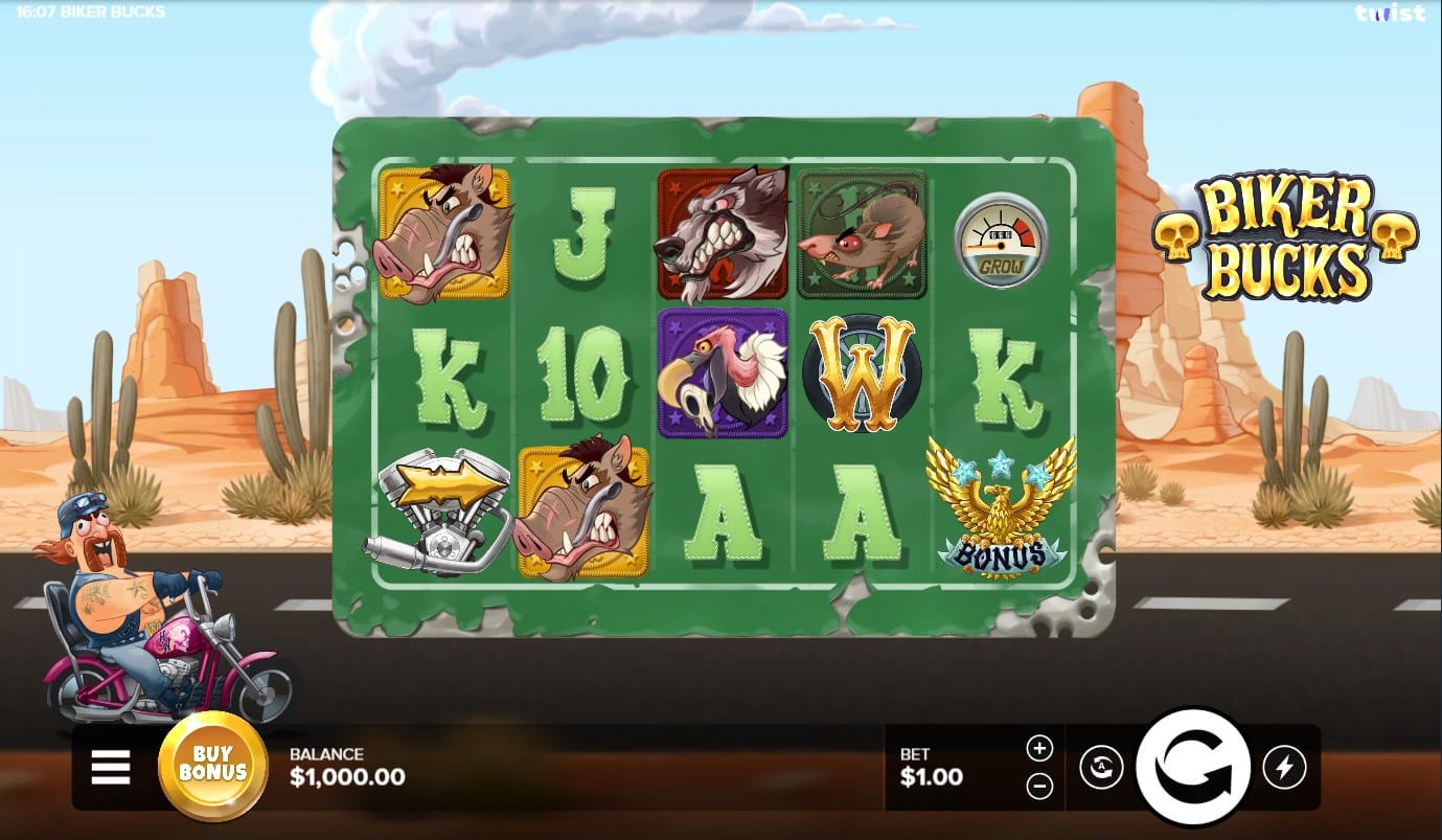 Biker Bucks slot
