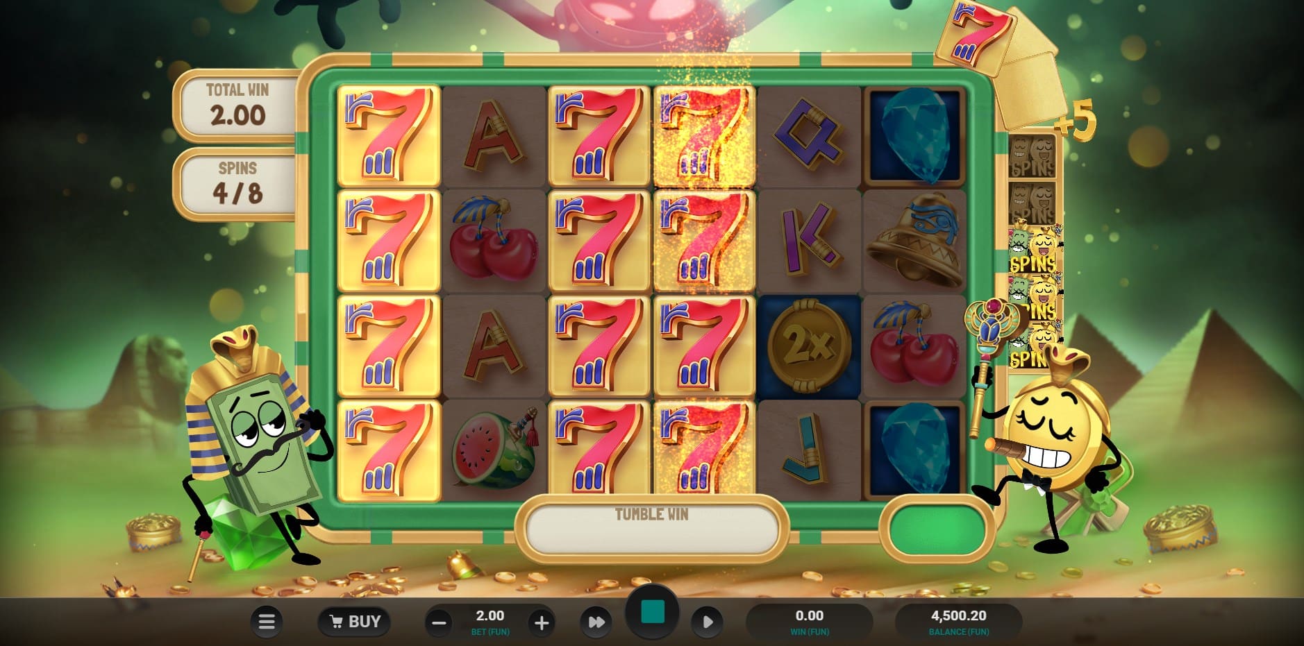 Bill & Coin 2 Mummy Mischief slot