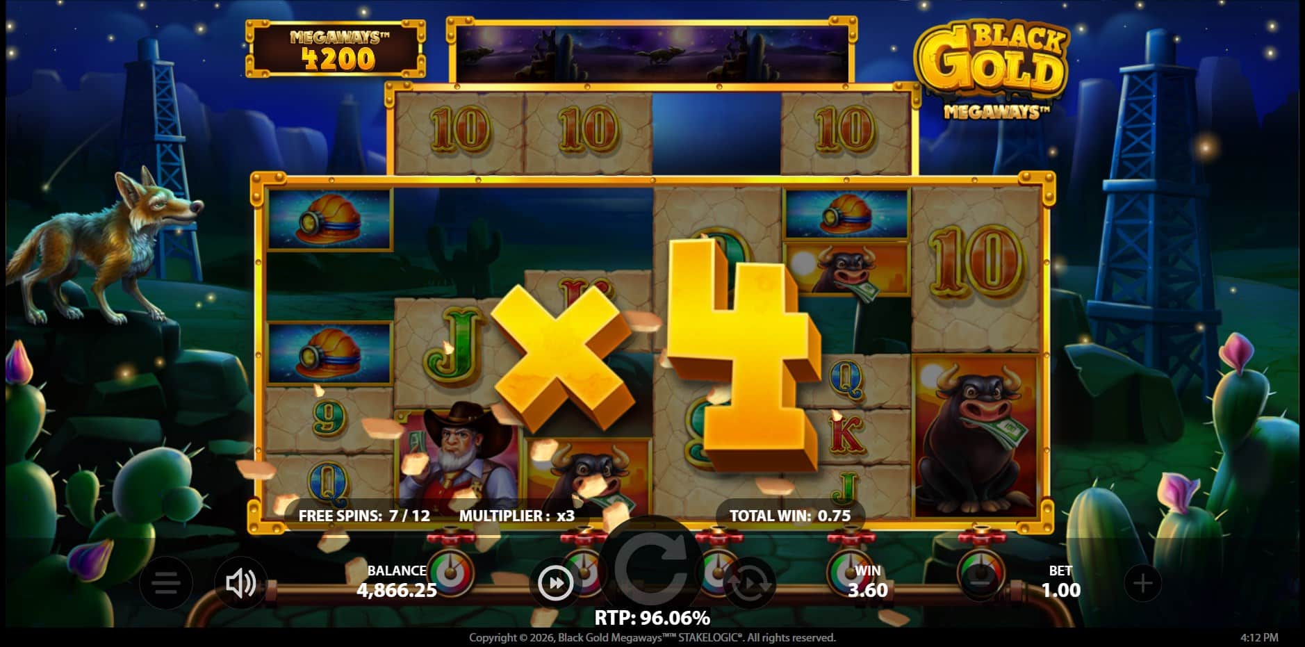 Black Gold Megaways slot