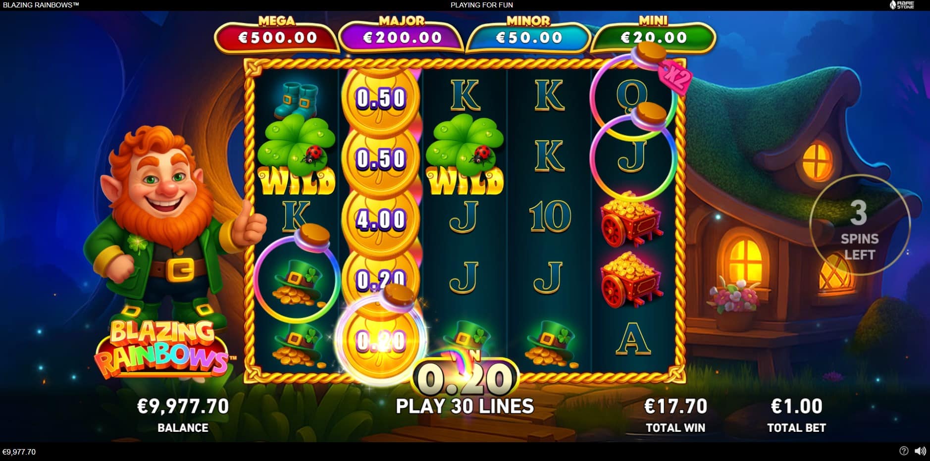 Blazing Rainbows slot