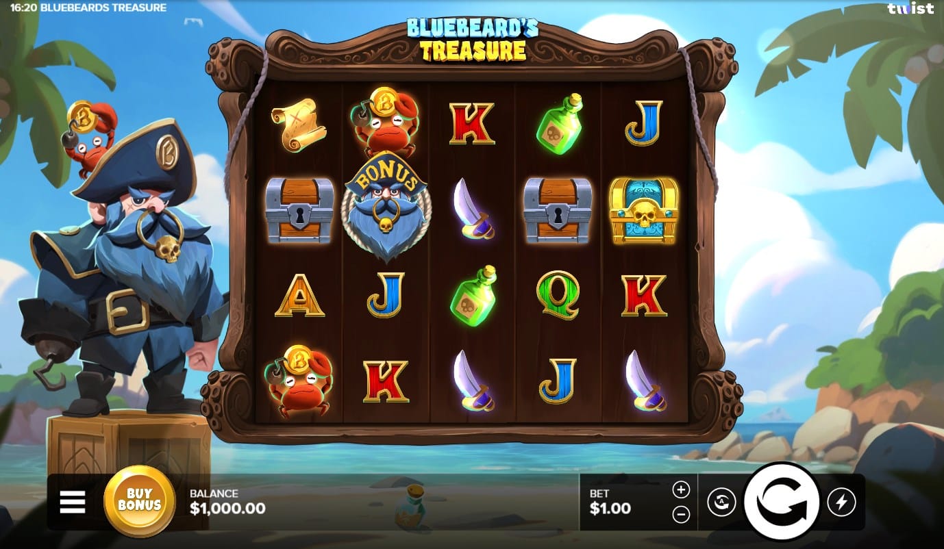 Bluebeard's Treasure slot