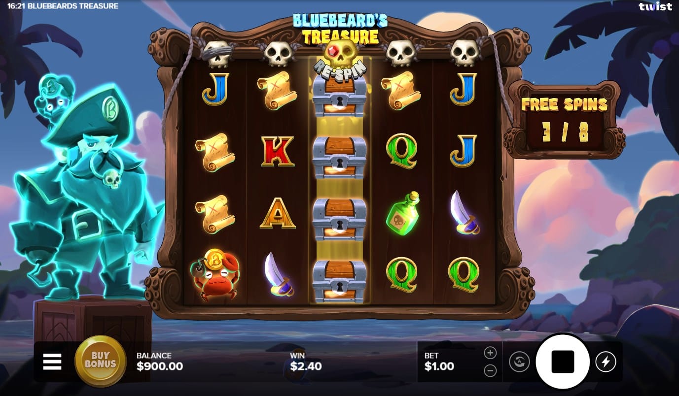 Bluebeard's Treasure slot