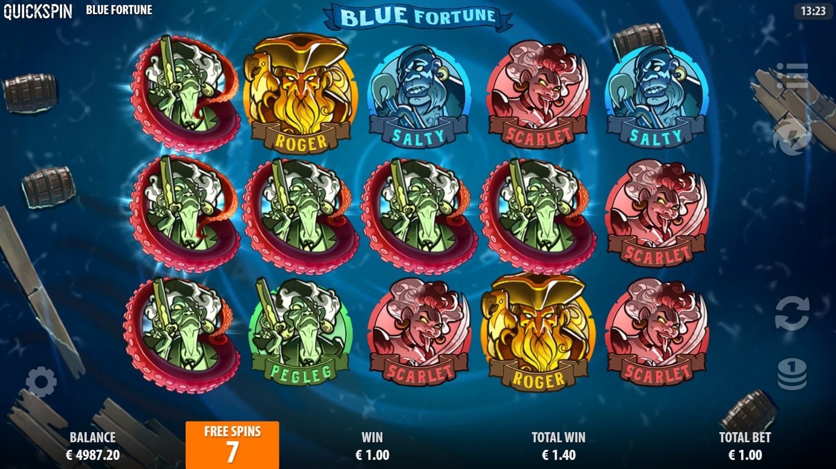 Blue Fortune slot