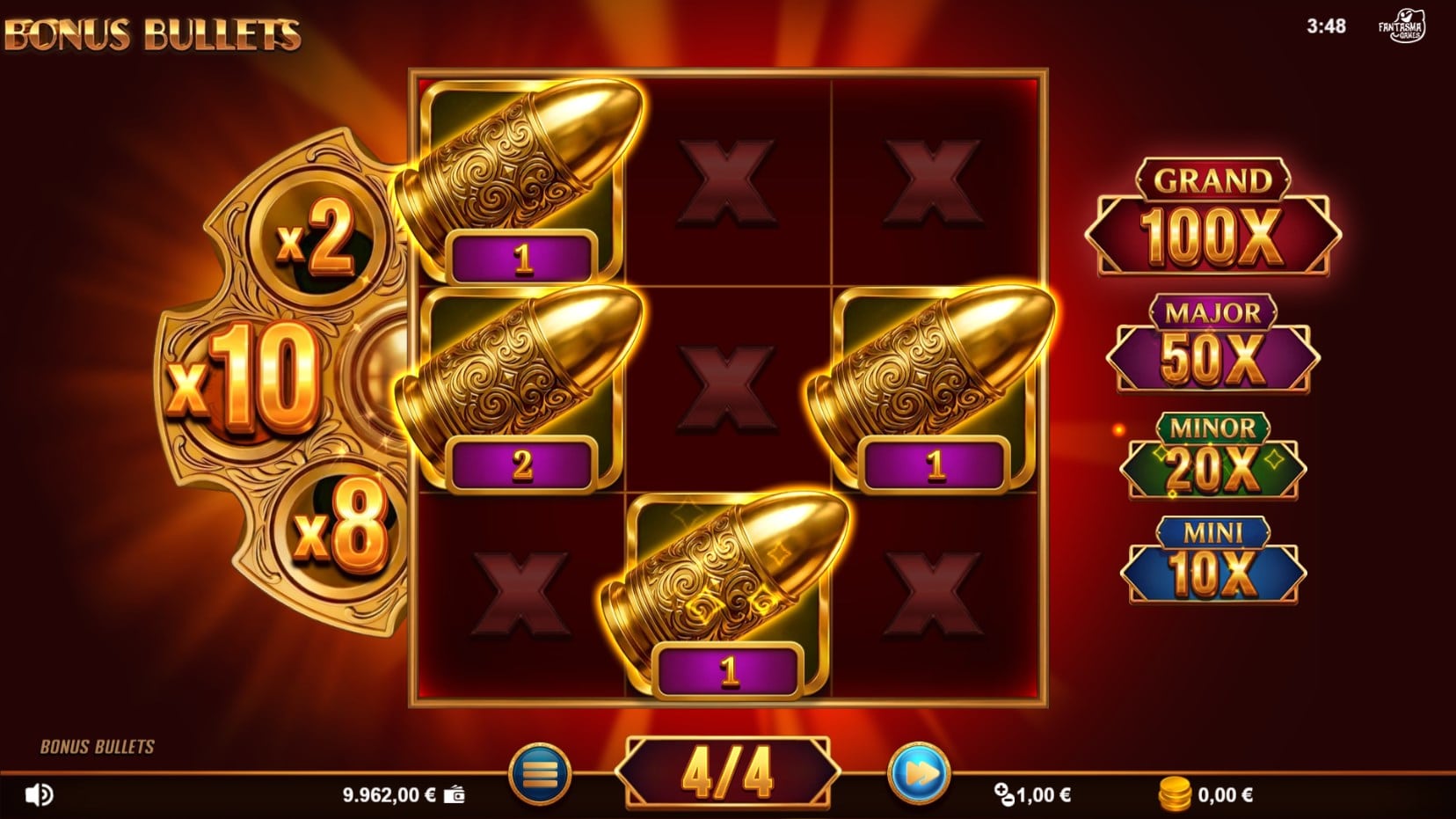 Bonus Bullets slot