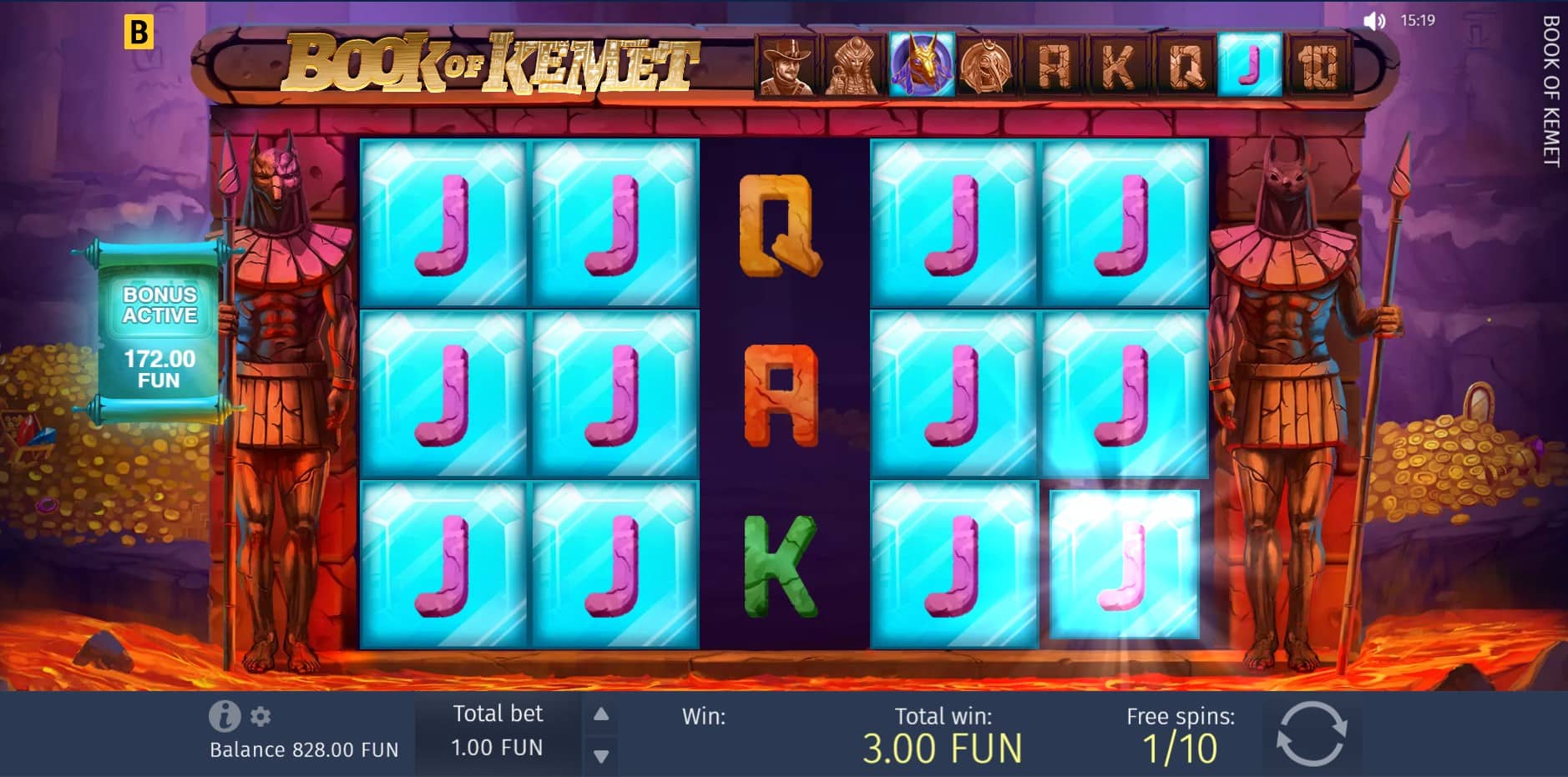 Book of Kemet slot