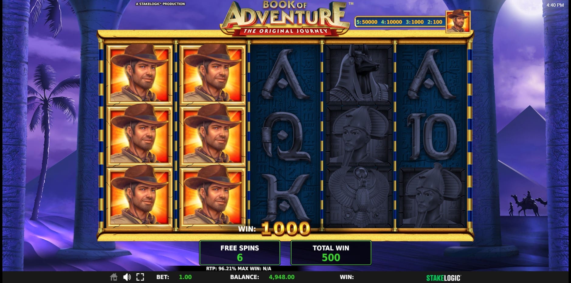Book of Adventure slot