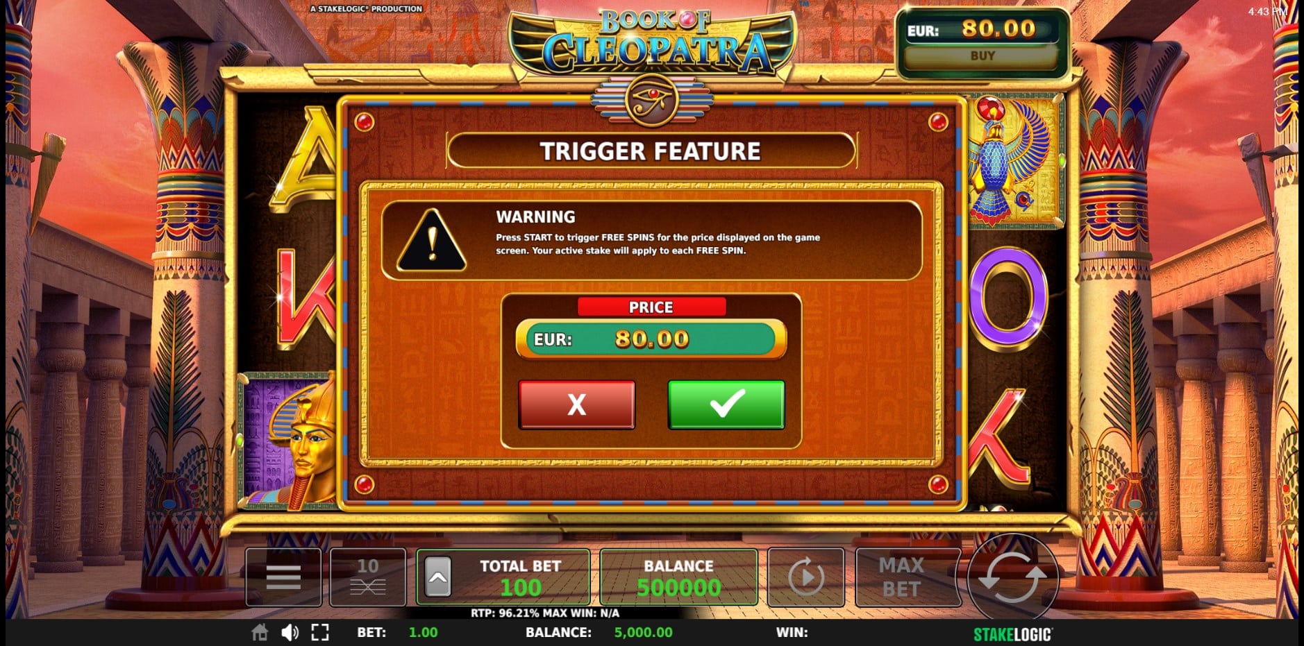 Book of Cleopatra slot