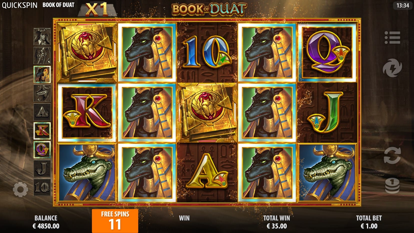 Book of Duat slot