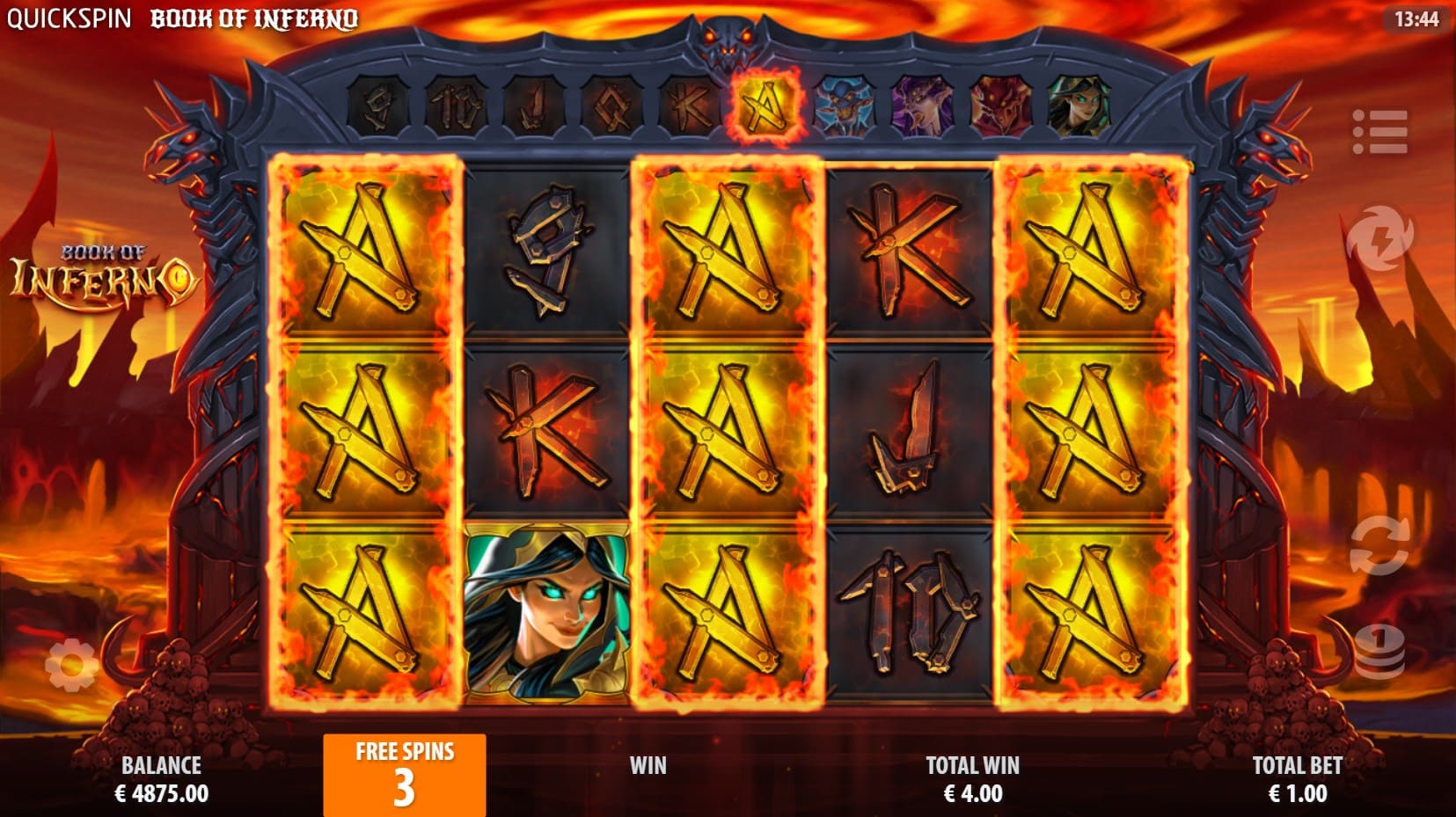 Book of Inferno slot