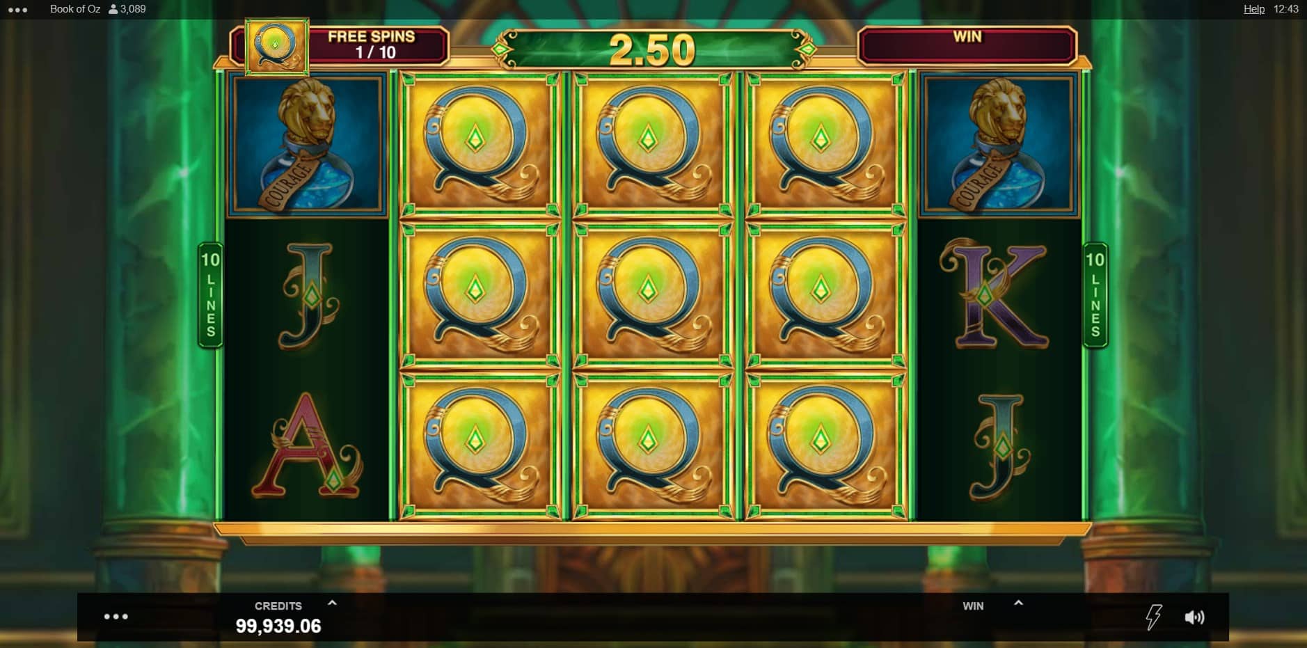 Book of Oz slot