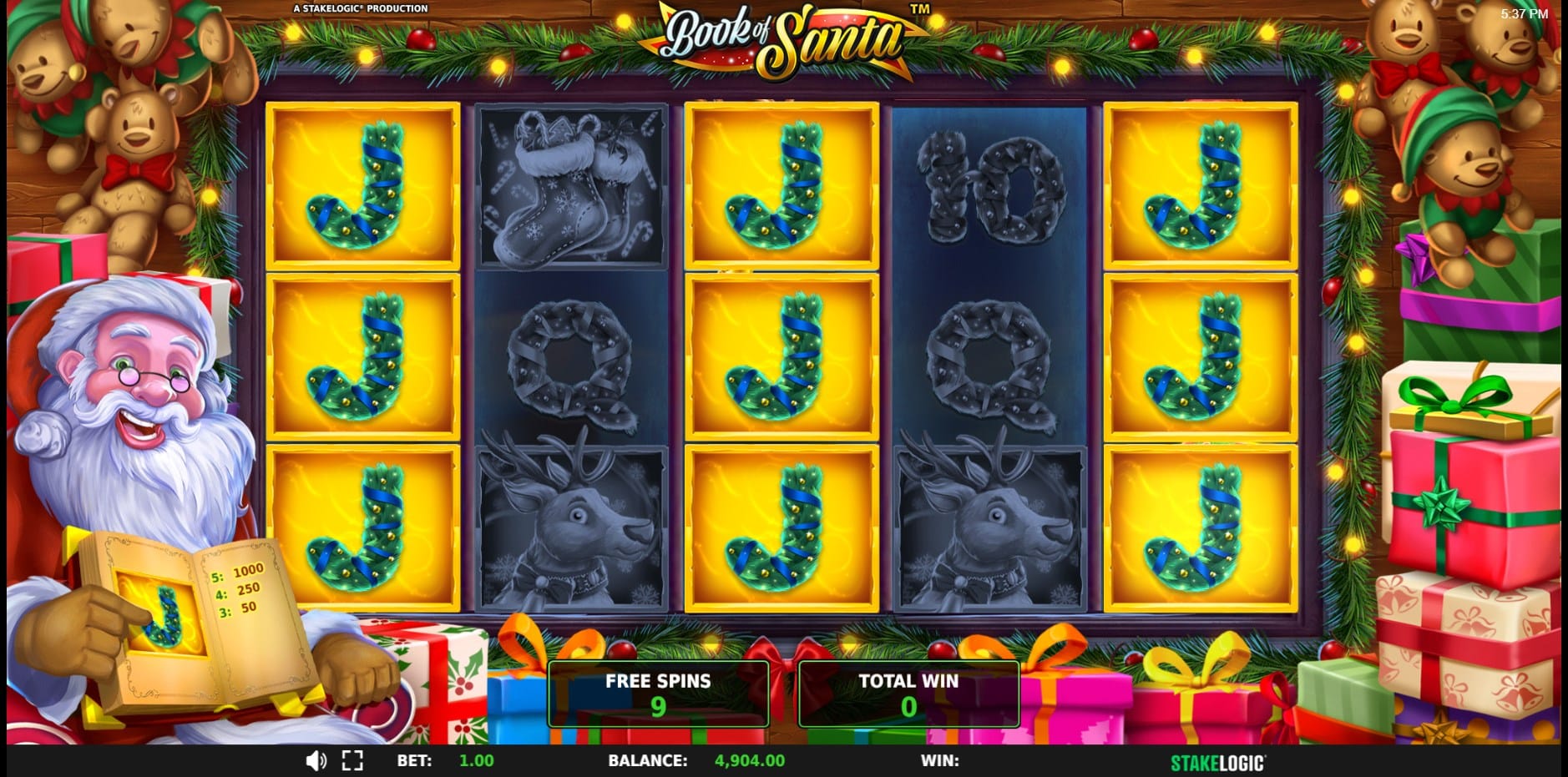 Book of Santa slot