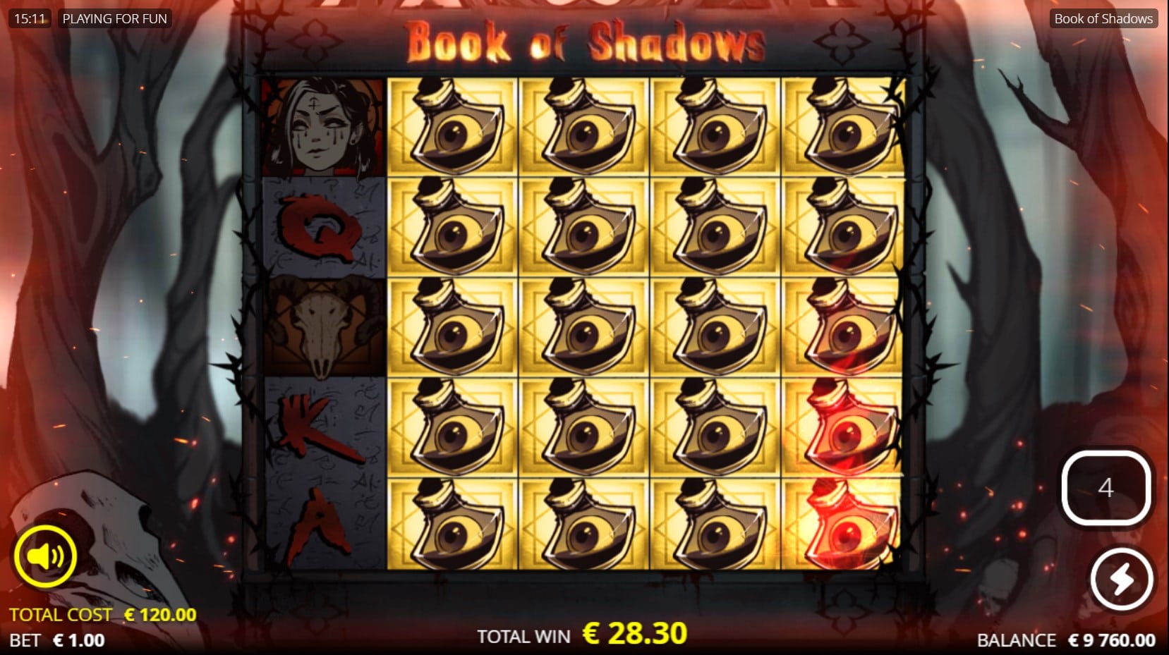 Book of Shadows slot