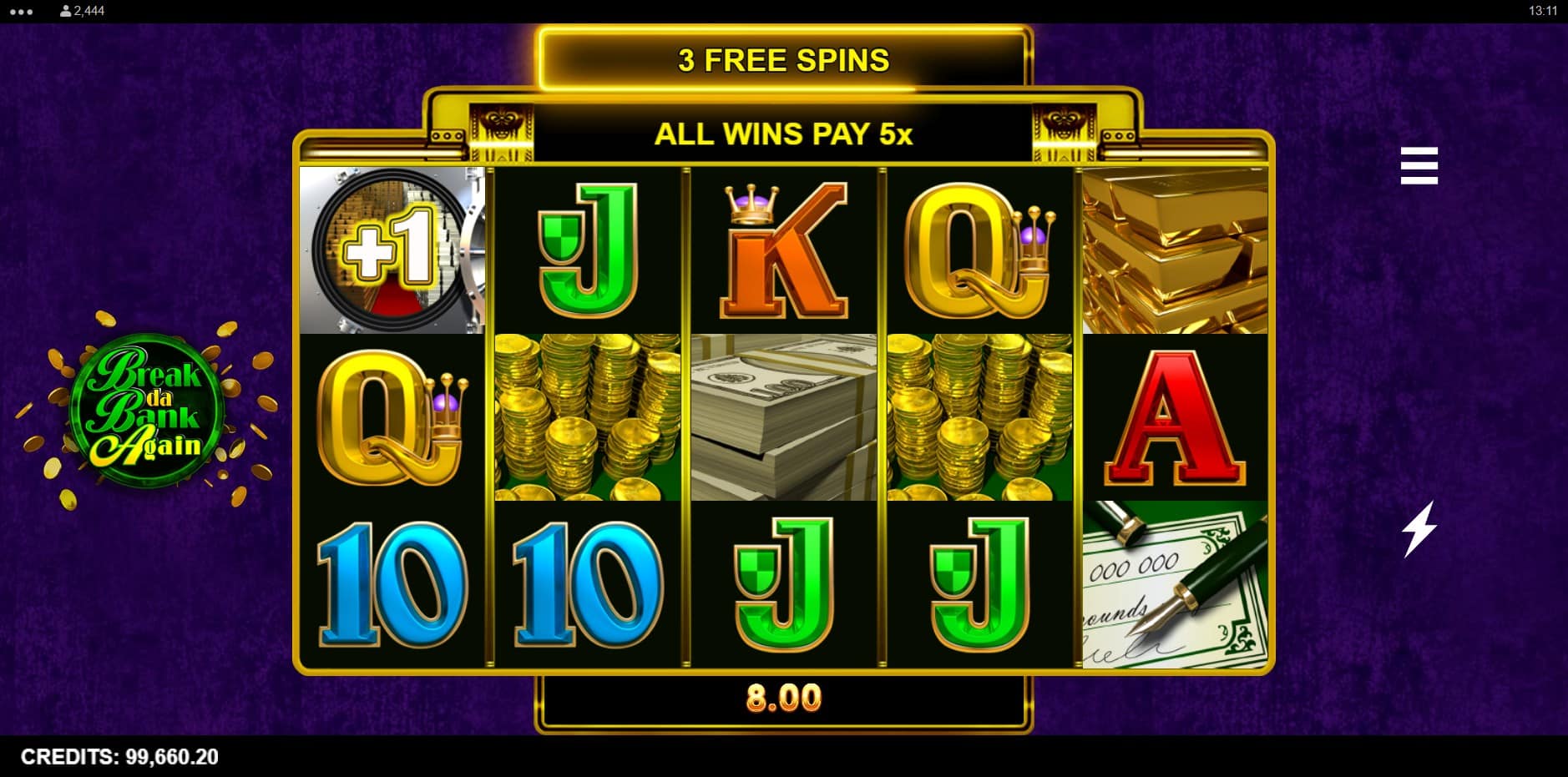 Break da Bank Again slot