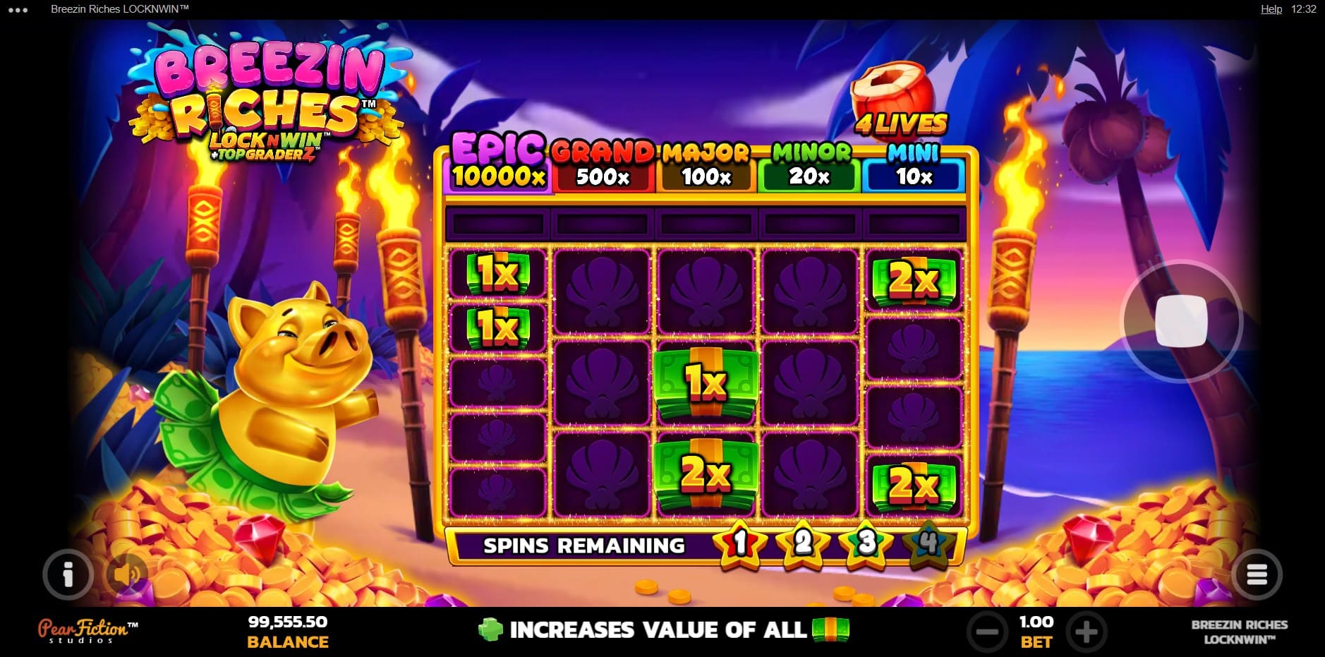 Breezin Riches LOCKNWIN slot