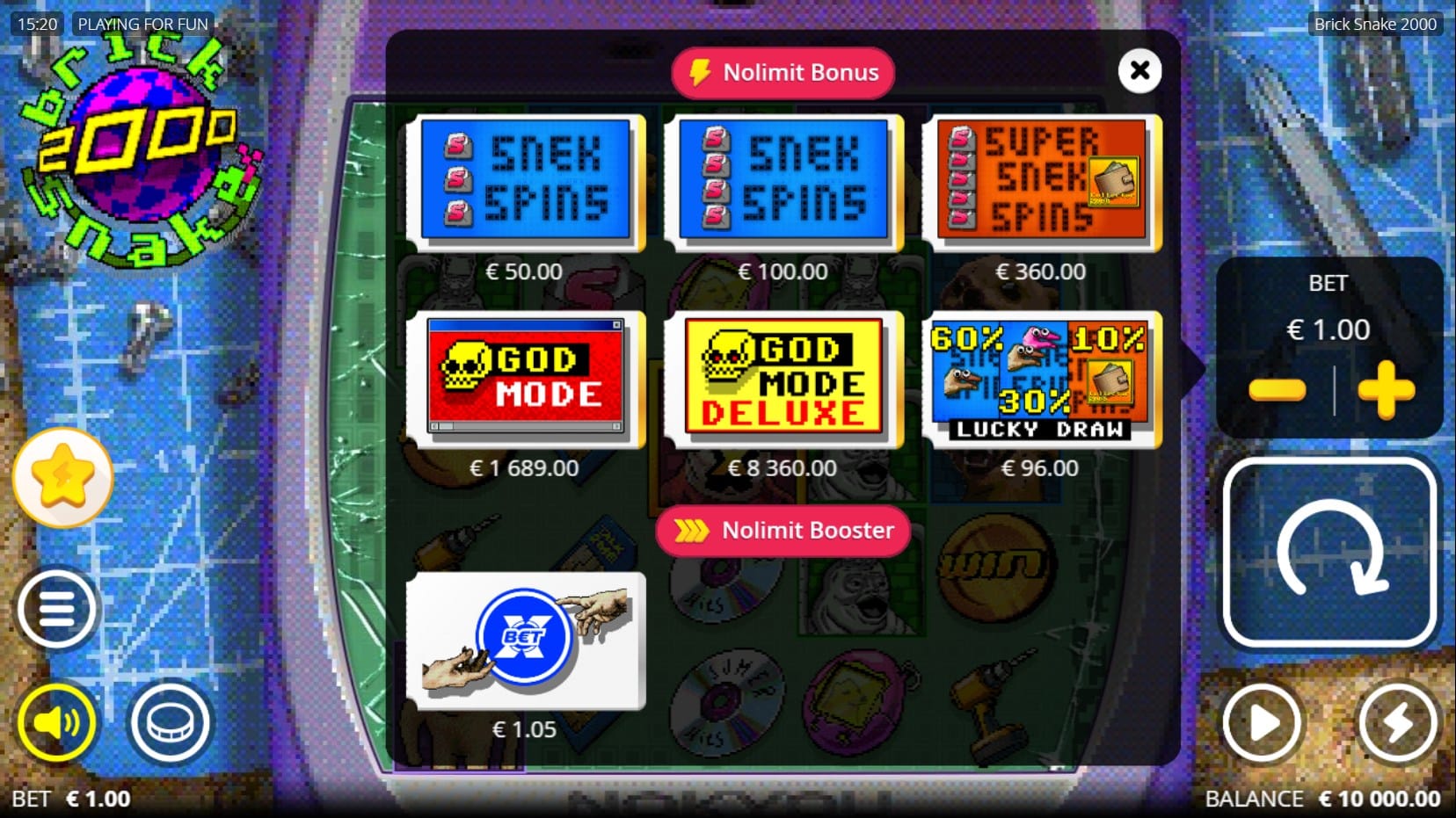 Brick Snake 2000 slot
