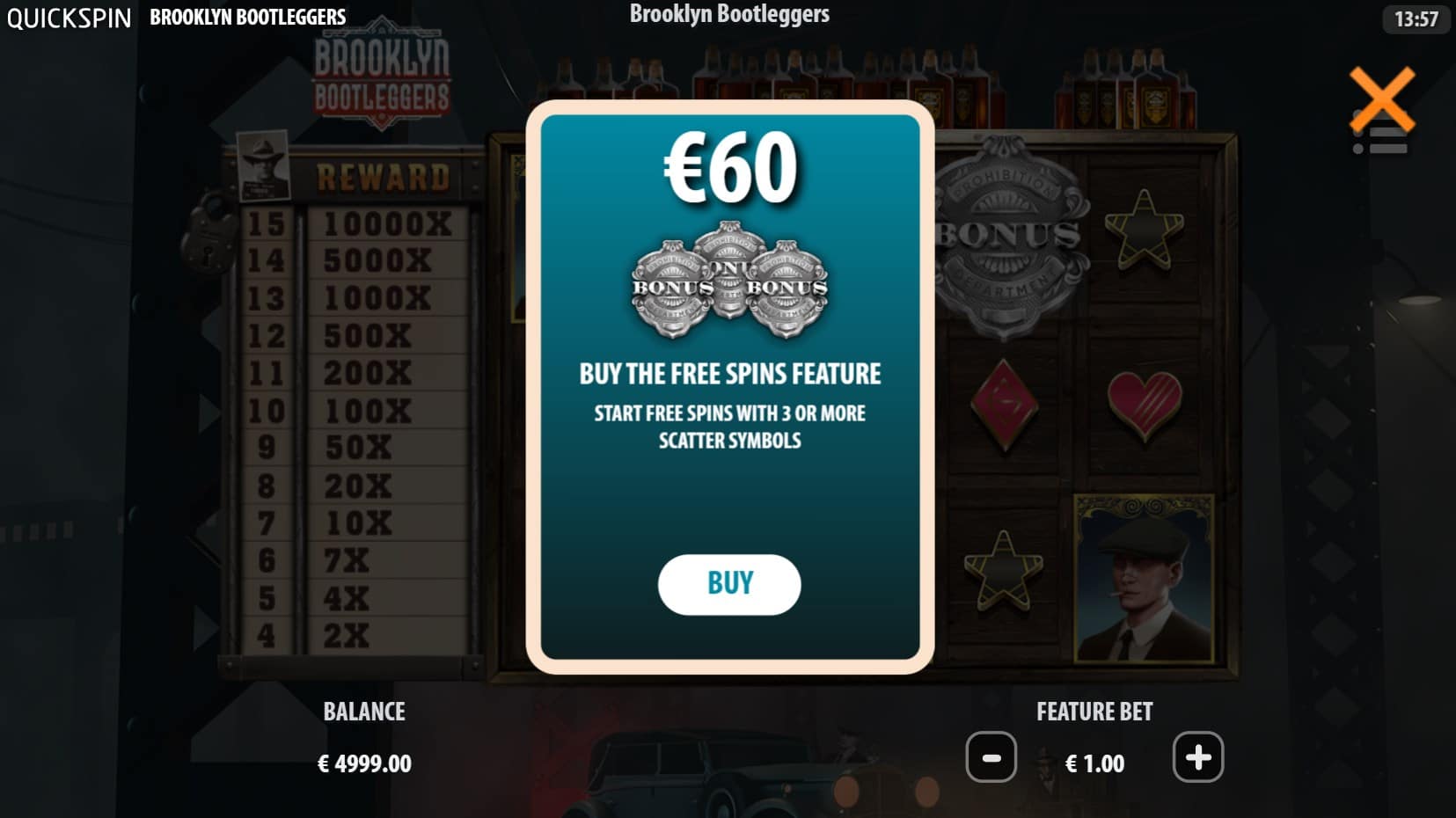 Brooklyn Bootleggers slot