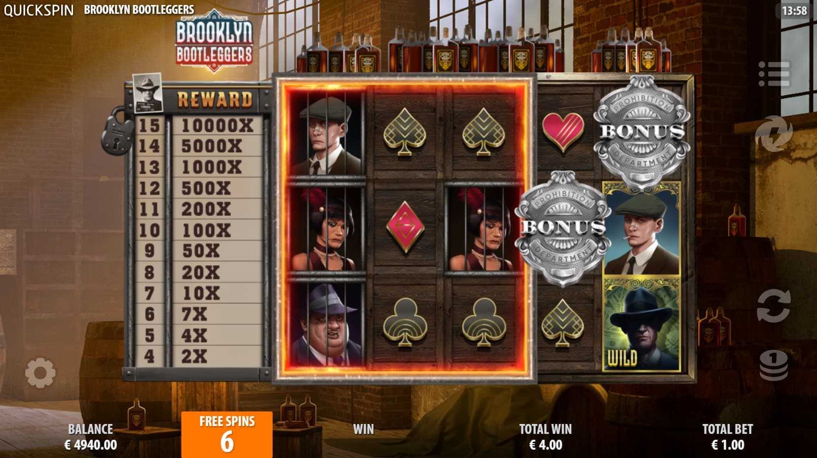 Brooklyn Bootleggers slot