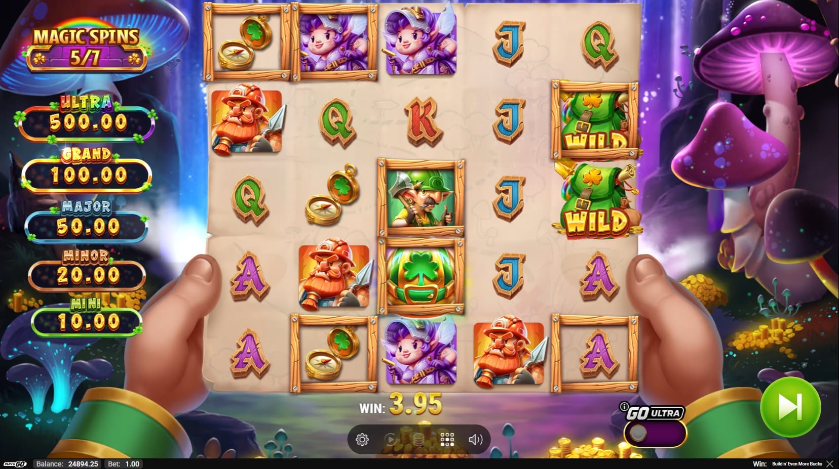 Buildin' Even More Bucks slot