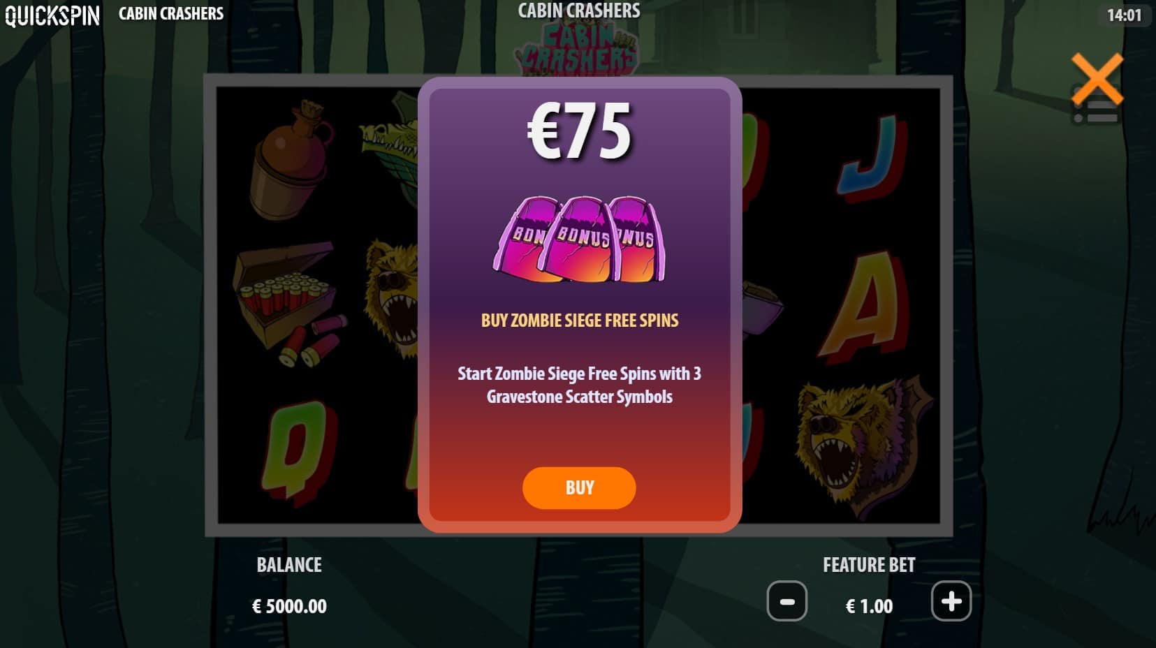 Cabin Crashers slot