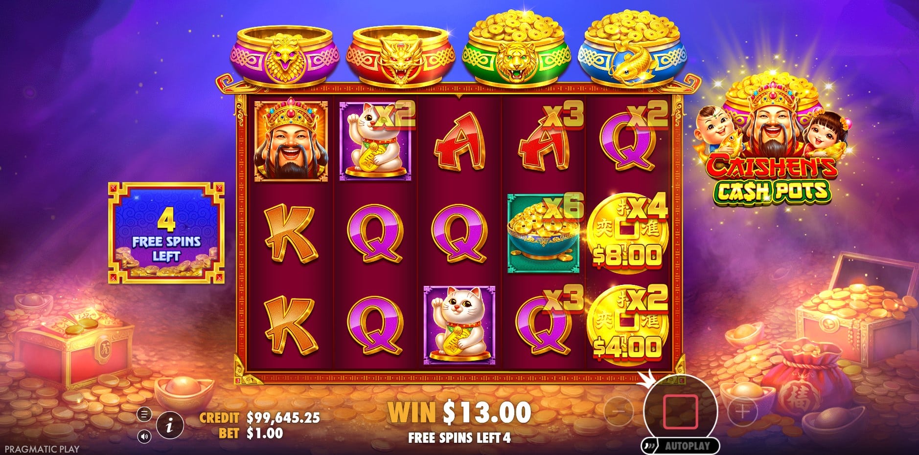 Caishen's Cash Pots slot