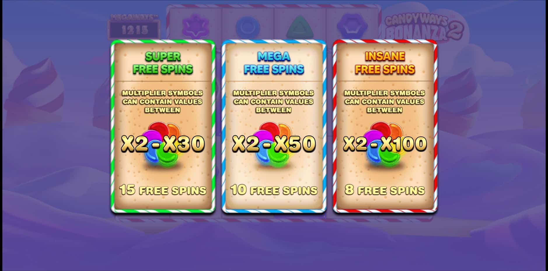 Candyways Bonanza 2 Megaways slot