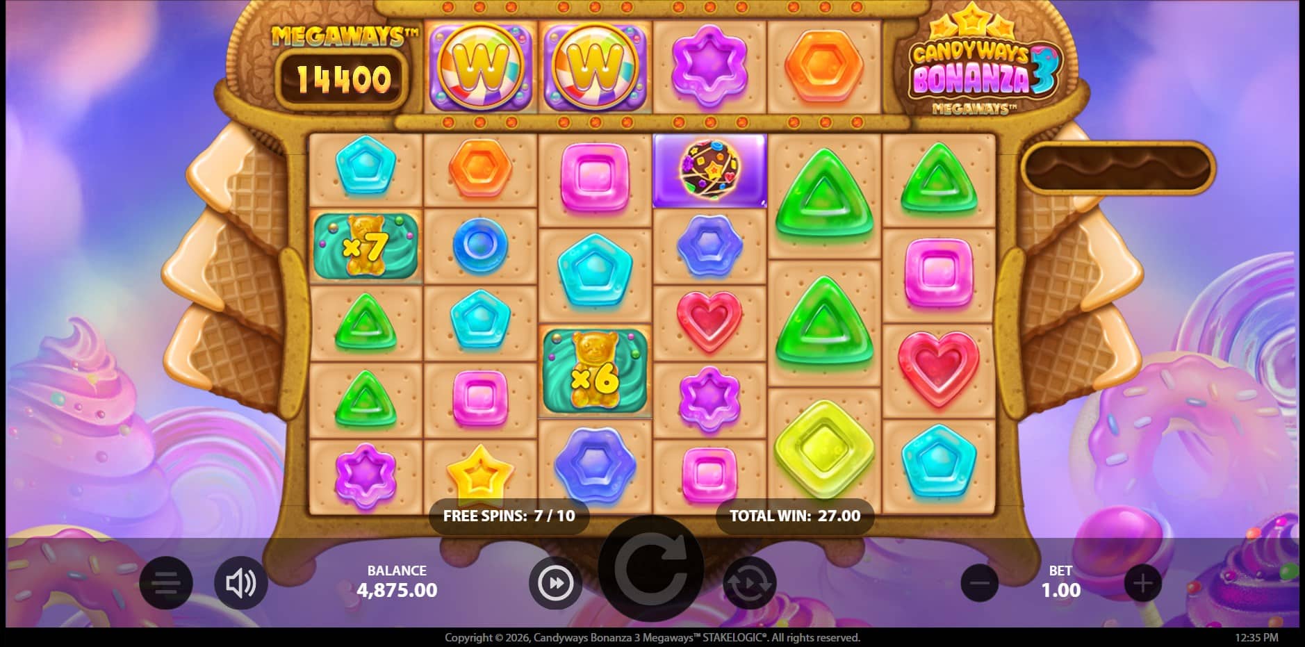 Candyways Bonanza 3 Megaways slot