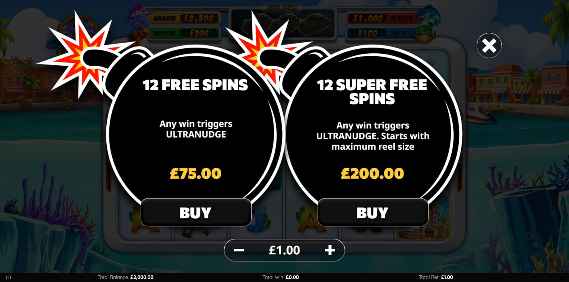 Caribbean Catch Ultranudge slot