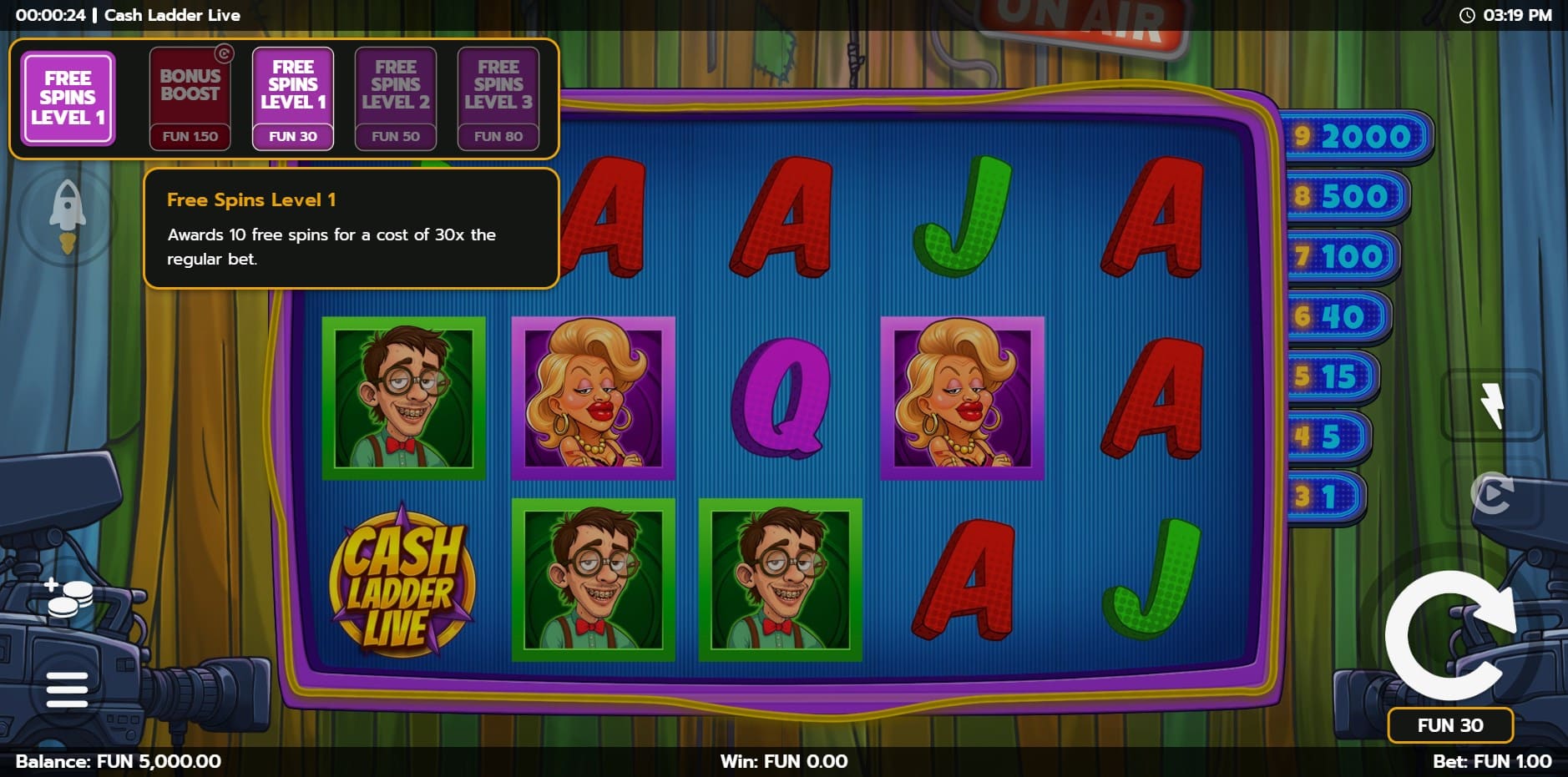 Cash Ladder Live slot