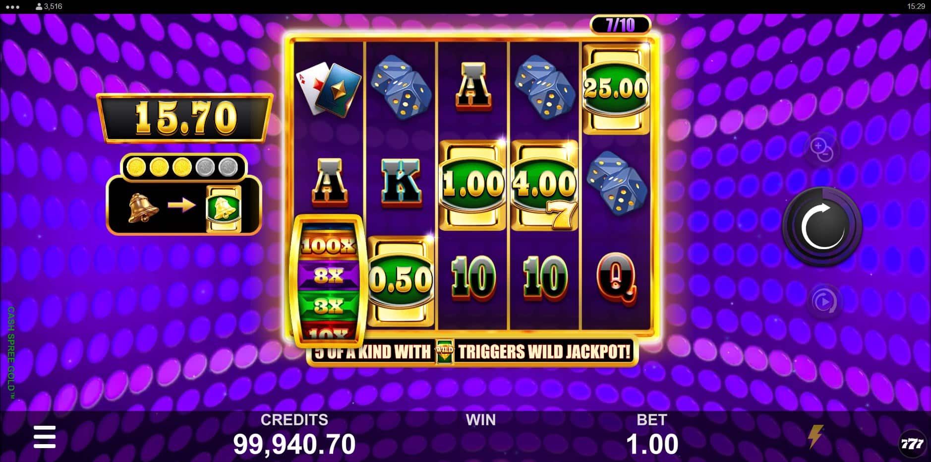 Cash Spree Gold slot