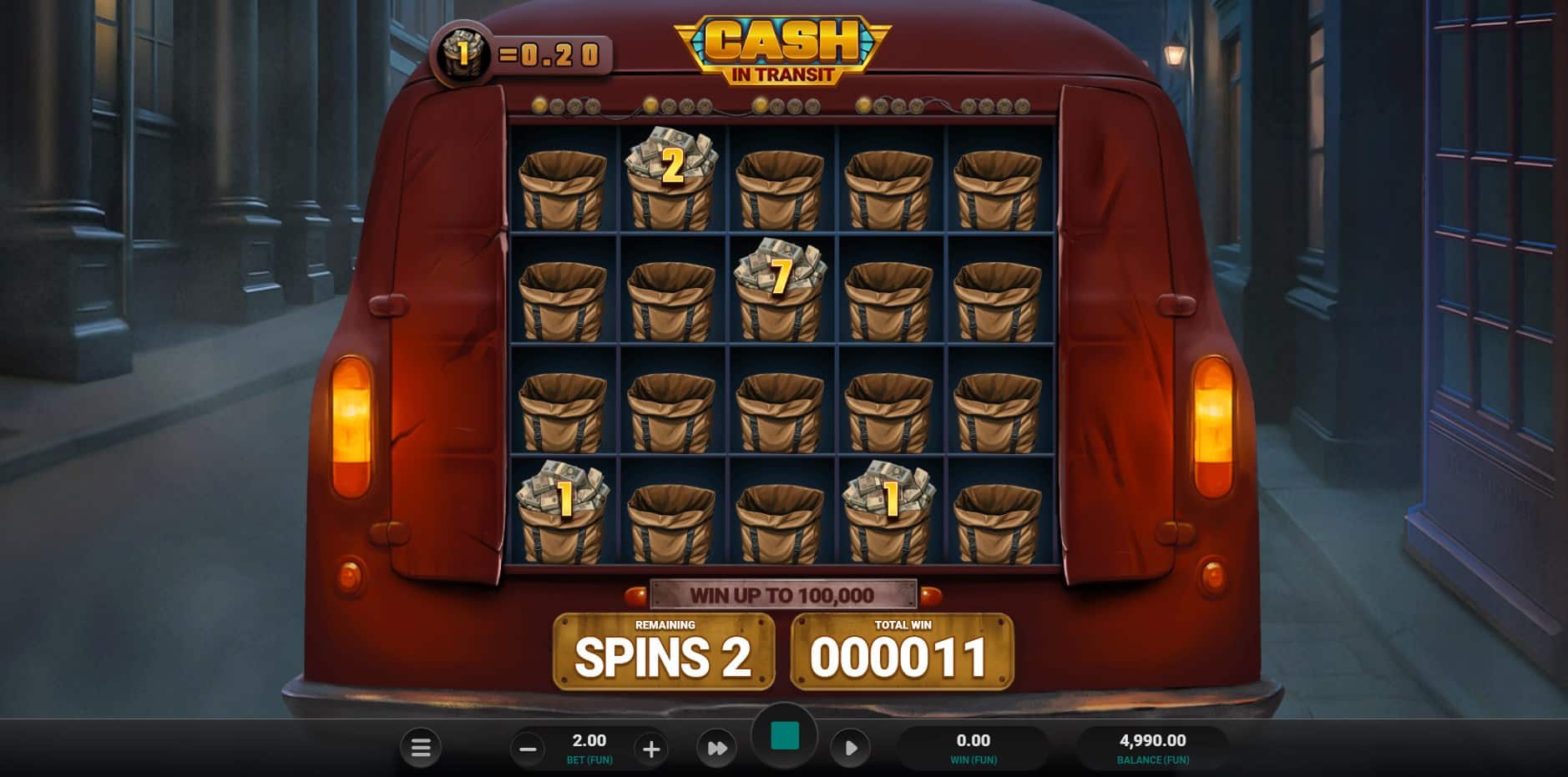 Cash in Transit slot