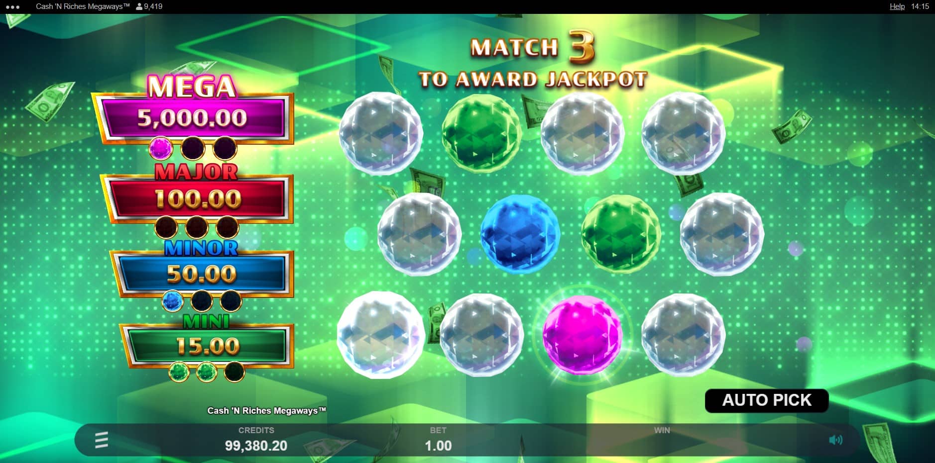 Cash'n Riches Megaways slot