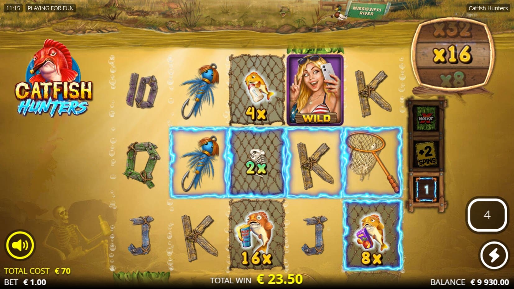 Catfish Hunters slot