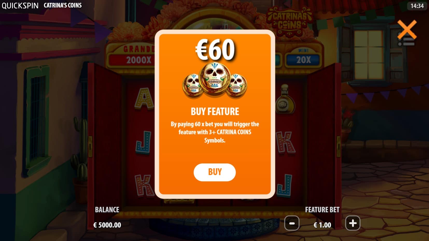 Catrina's Coins slot