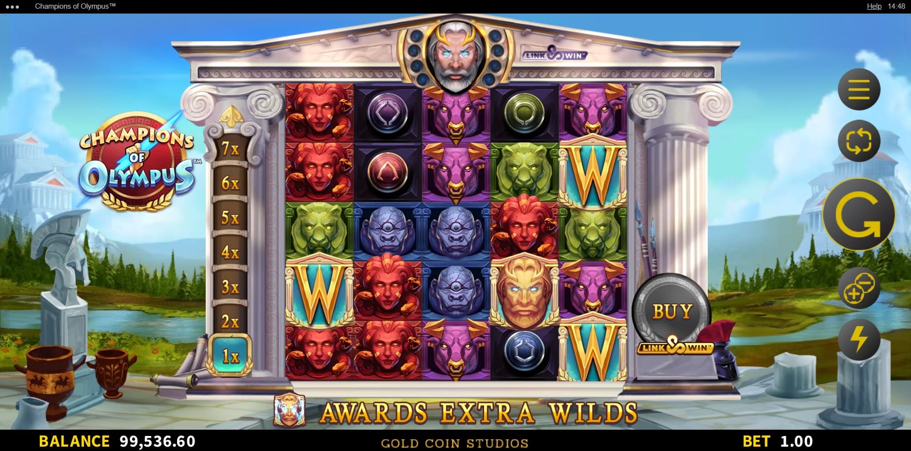 Champions of Olympus slot