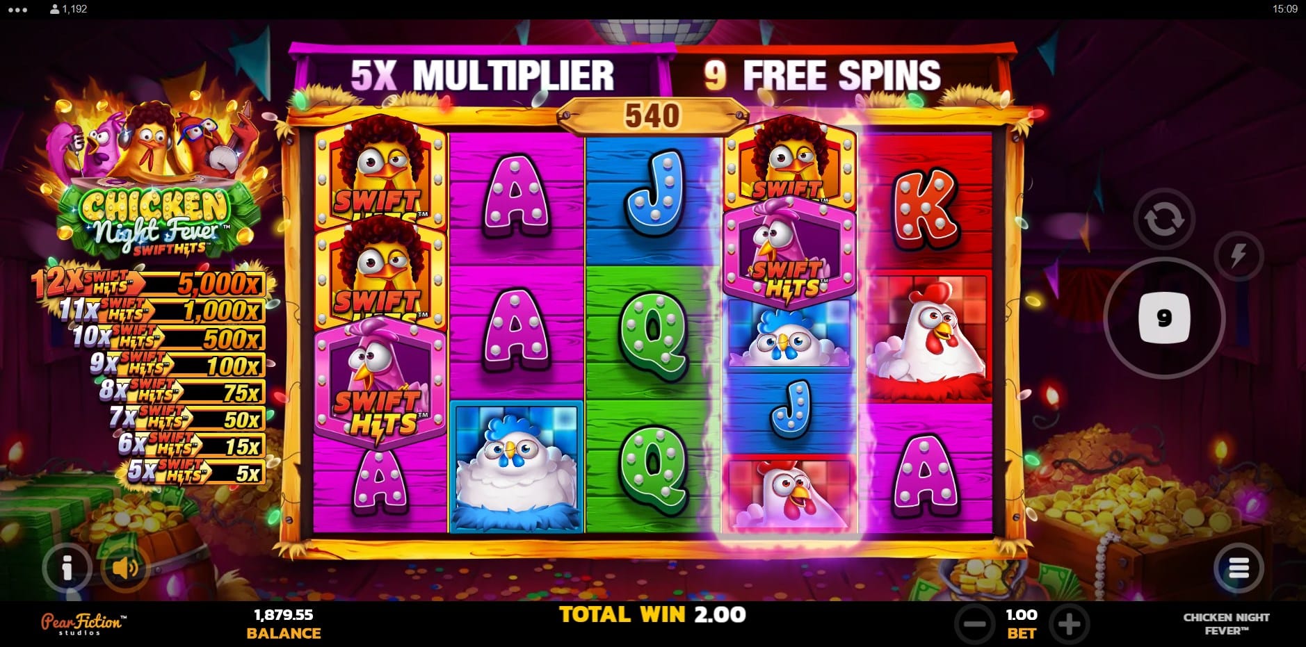 Chicken Night Fever slot