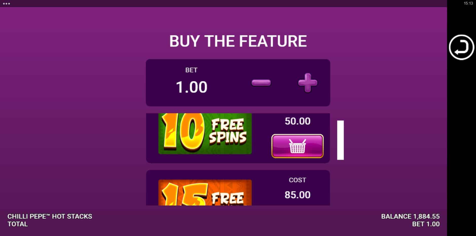 Chilli Pepe Hot Stacks slot