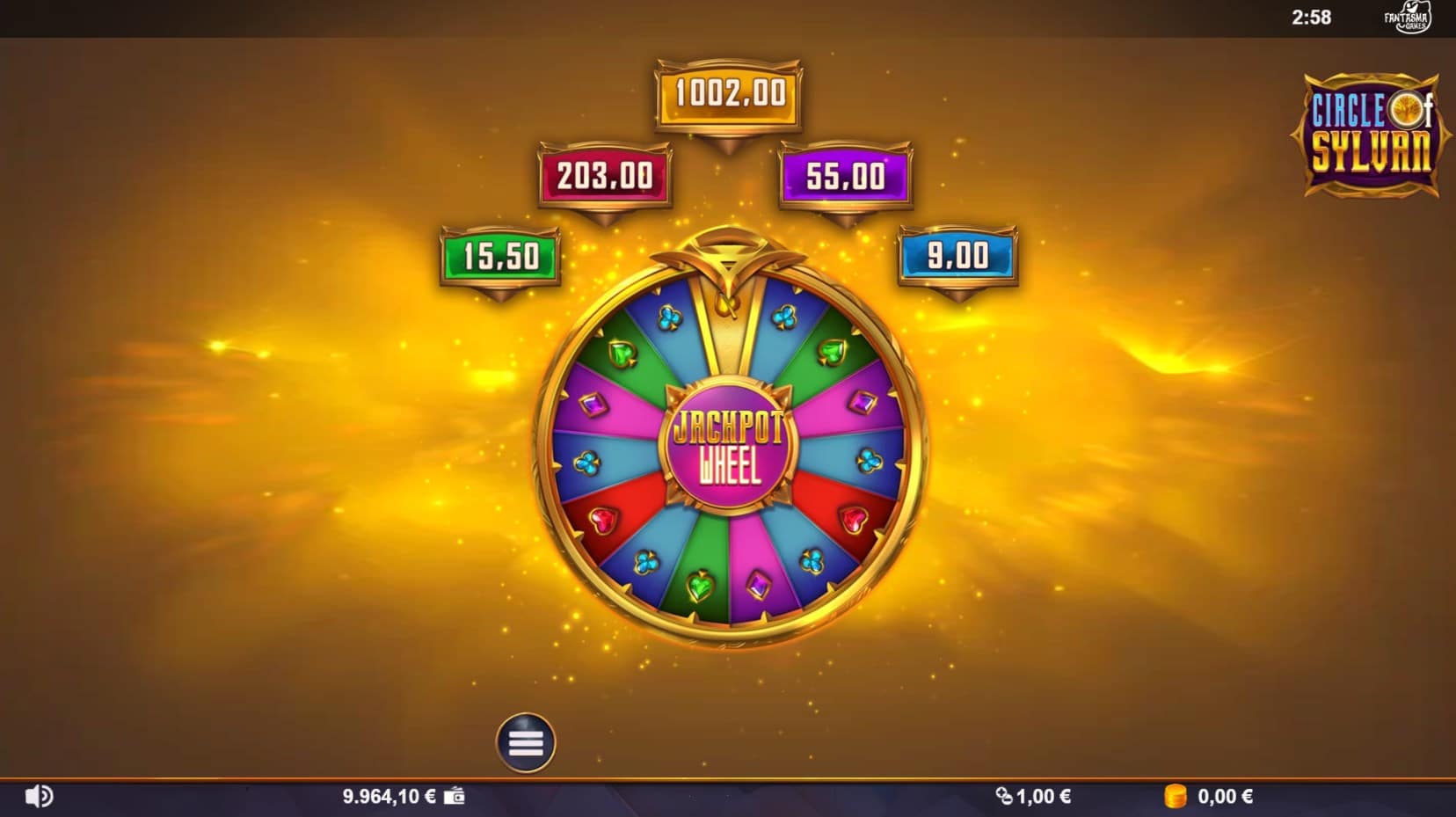 Circle of Sylvan slot