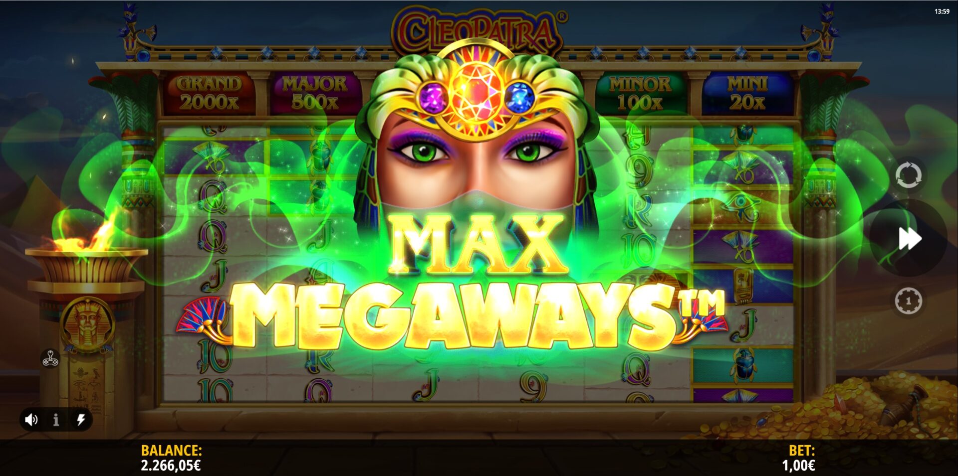 Cleopatra Megaways Slot - Max Megaways