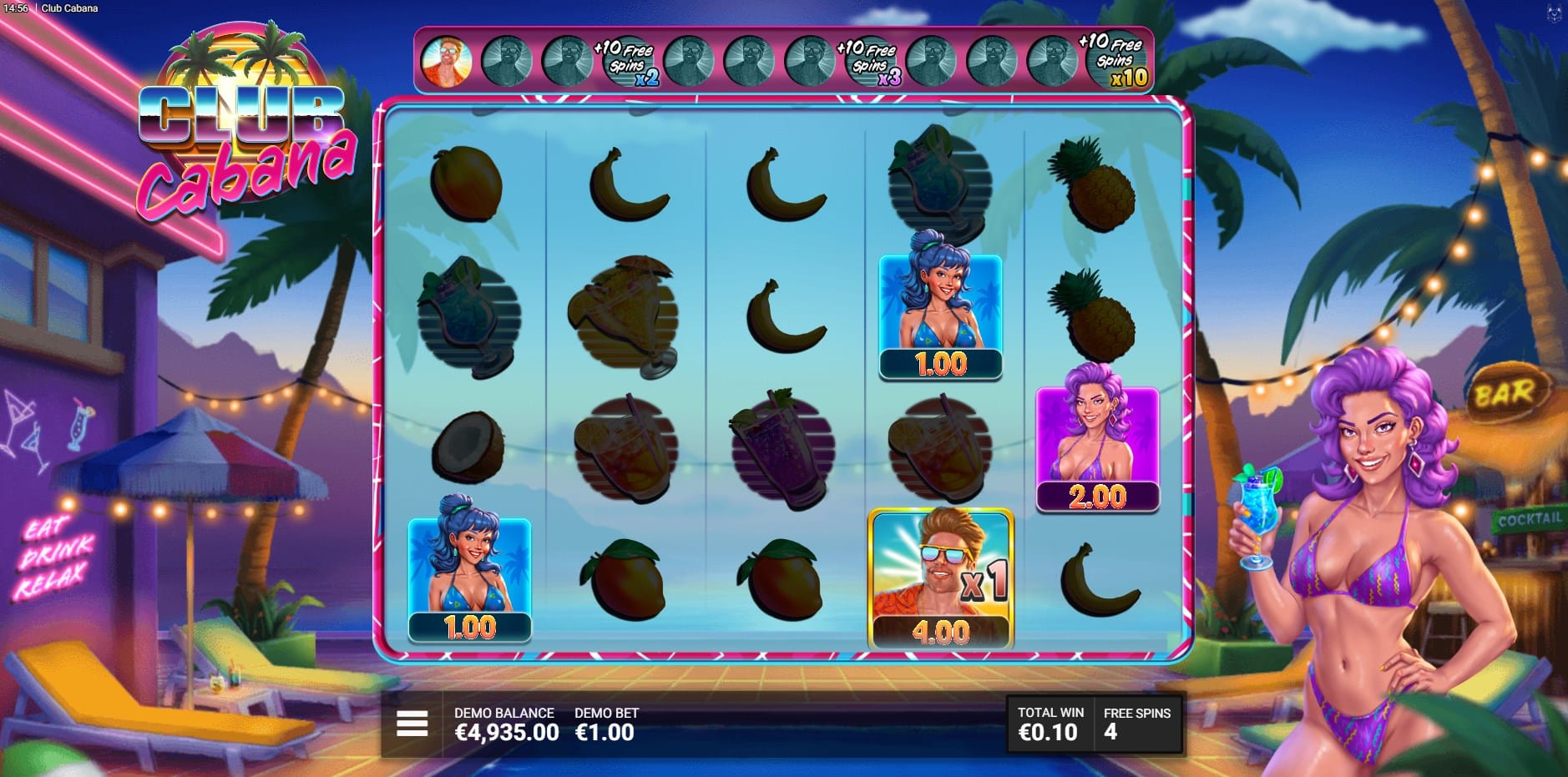 Club Cabana slot