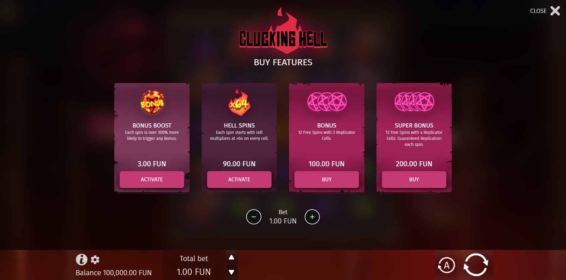 Clucking Hell slot