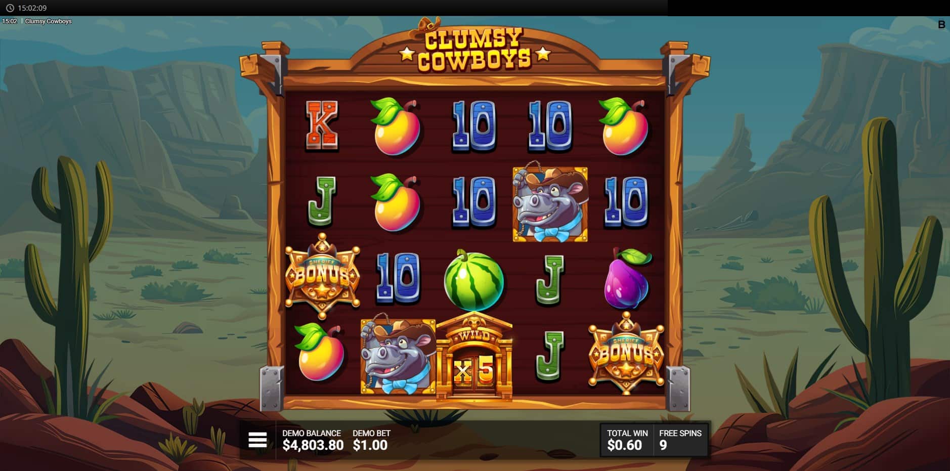 Clumsy Cowboys slot