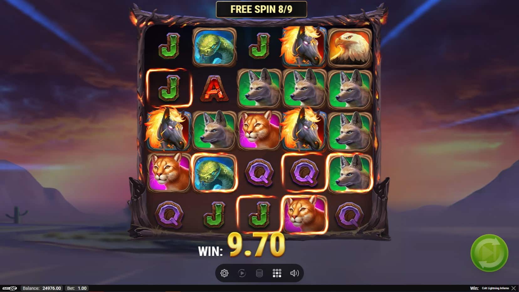 Colt Lightning Inferno slot
