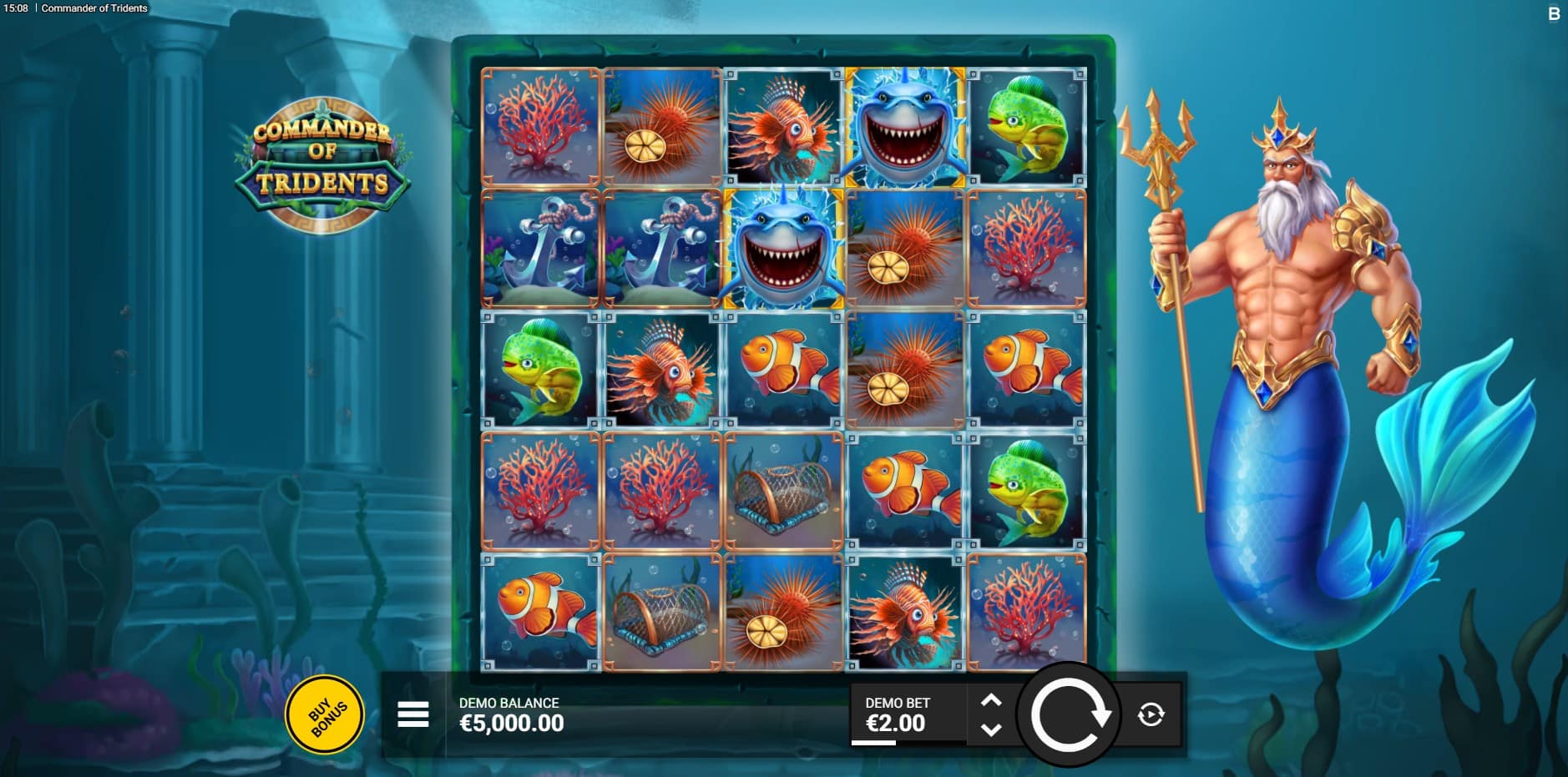 Commander of Tridents slot