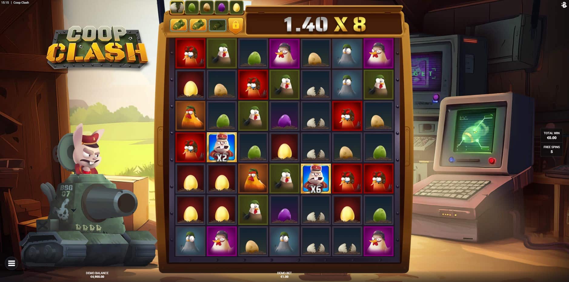 Coop Clash slot