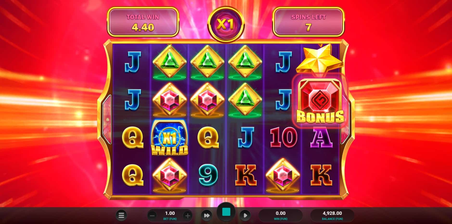 Cosmic Rush slot
