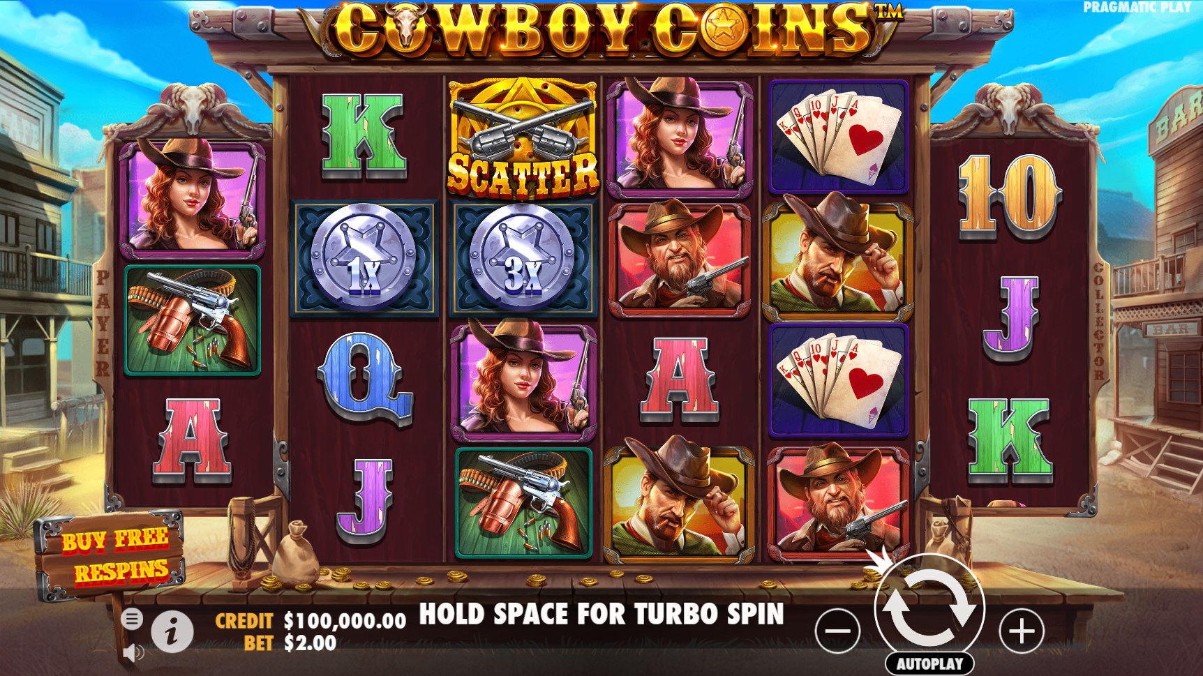 Cowboy Coins Online Slot by Pragmatic Play