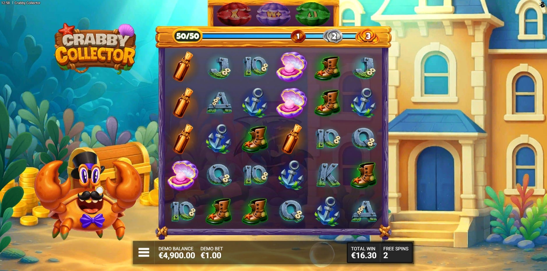 Crabby Collector slot
